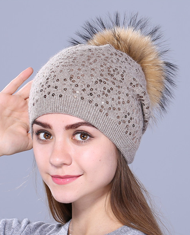 Shinning wool Beanie Shinning wool Beanie