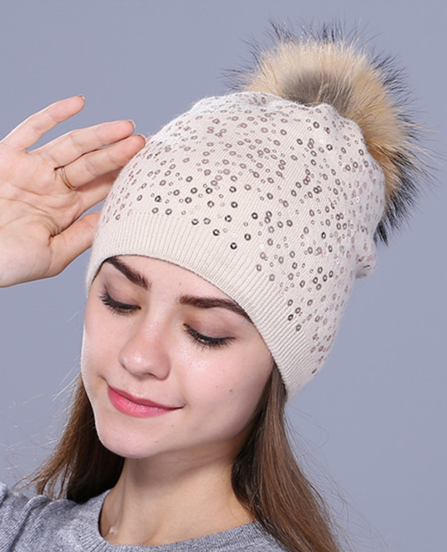 Shinning wool Beanie Shinning wool Beanie