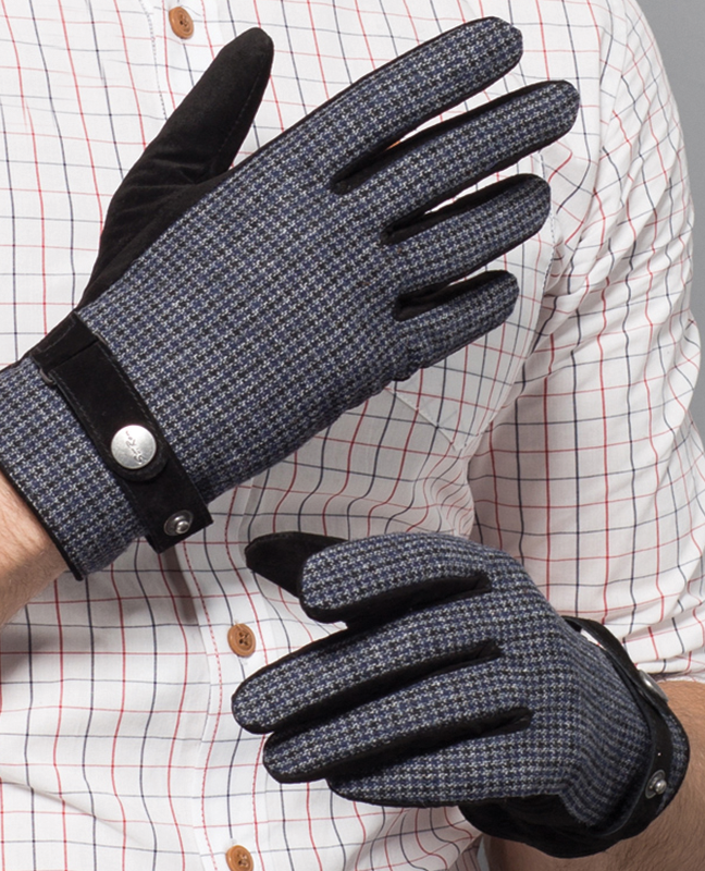 Genuine Leather Plaid Glove Genuine Leather Plaid Glove