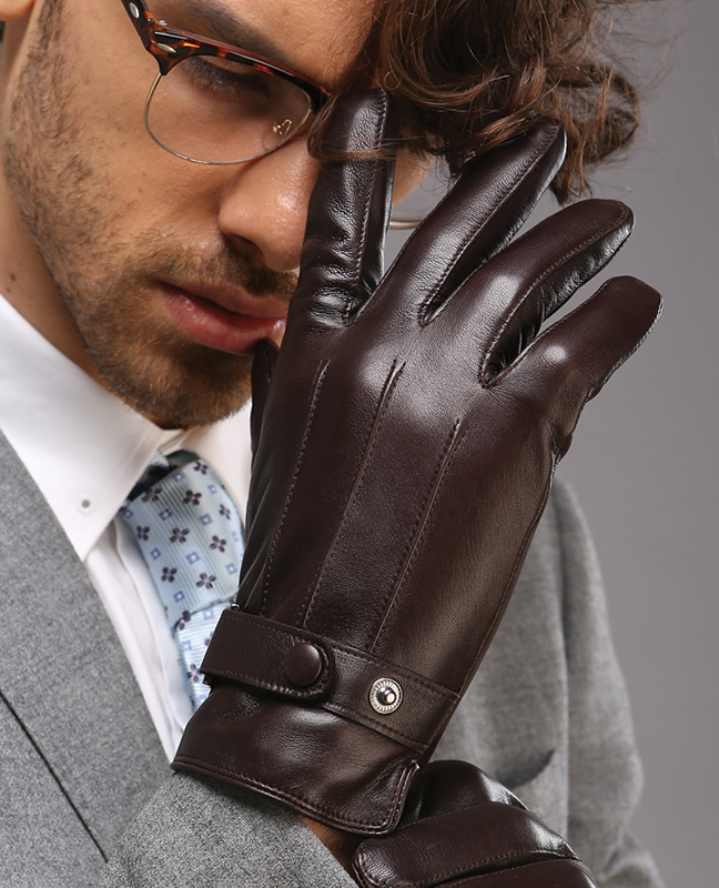 Houndsthroot Men Leather Glove Houndsthroot Men Leather Glove