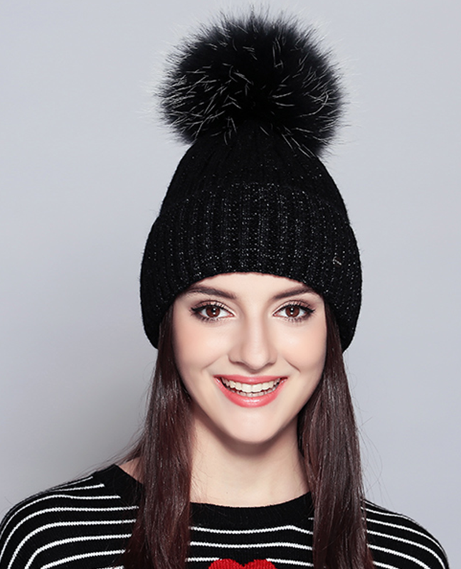 Real Raccoon Fur Bonnet Real Raccoon Fur Bonnet