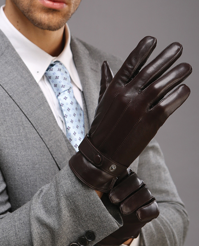 Houndsthroot Men Leather Glove Houndsthroot Men Leather Glove