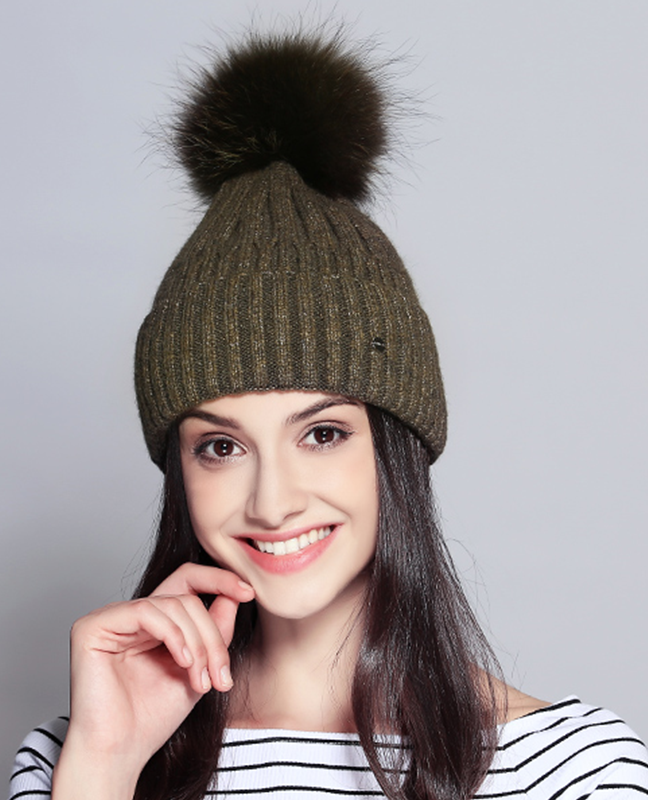 Real Raccoon Fur Bonnet Real Raccoon Fur Bonnet