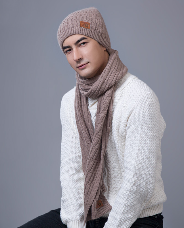Exotic Unisex Hat Scarf Set Exotic Unisex Hat Scarf Set