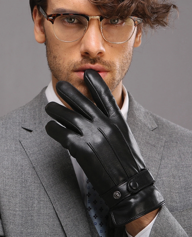 Houndsthroot Men Leather Glove Houndsthroot Men Leather Glove