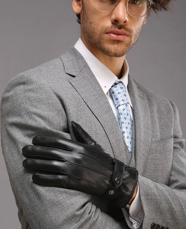 Houndsthroot Men Leather Glove Houndsthroot Men Leather Glove
