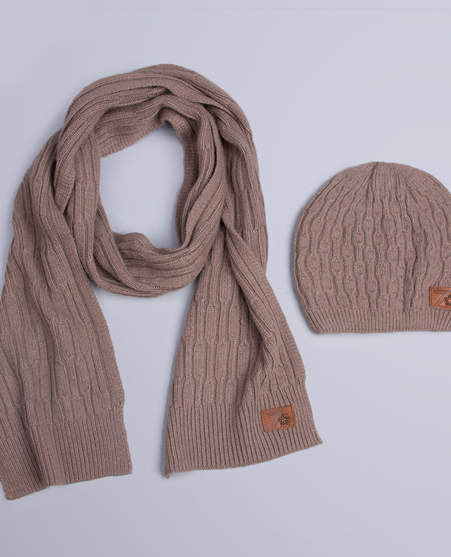 Exotic Unisex Hat Scarf Set Exotic Unisex Hat Scarf Set