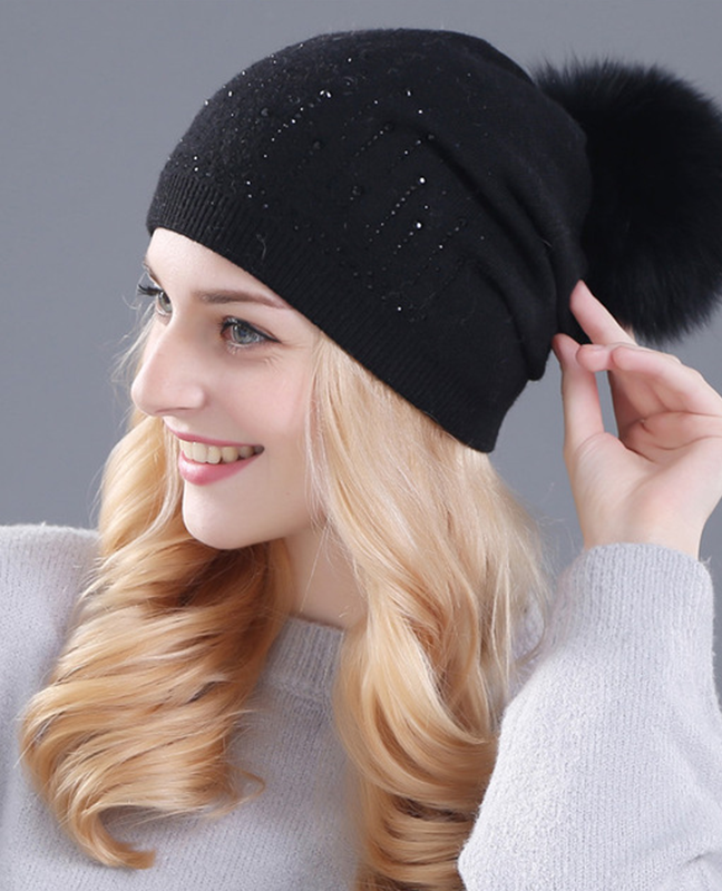 Rabbit fur Winter hat Rabbit fur Winter hat