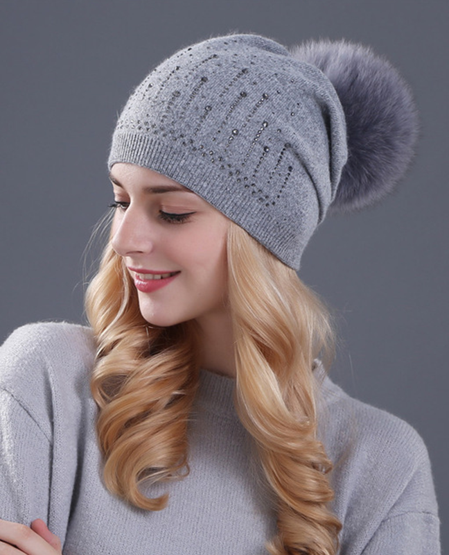 Rabbit fur Winter hat Rabbit fur Winter hat