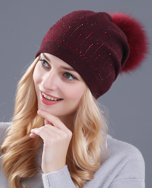 Rabbit fur Winter hat Rabbit fur Winter hat