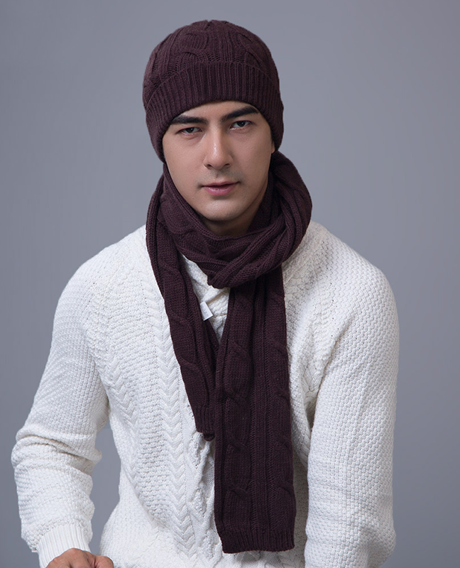 Exotic Unisex Hat Scarf Set Exotic Unisex Hat Scarf Set