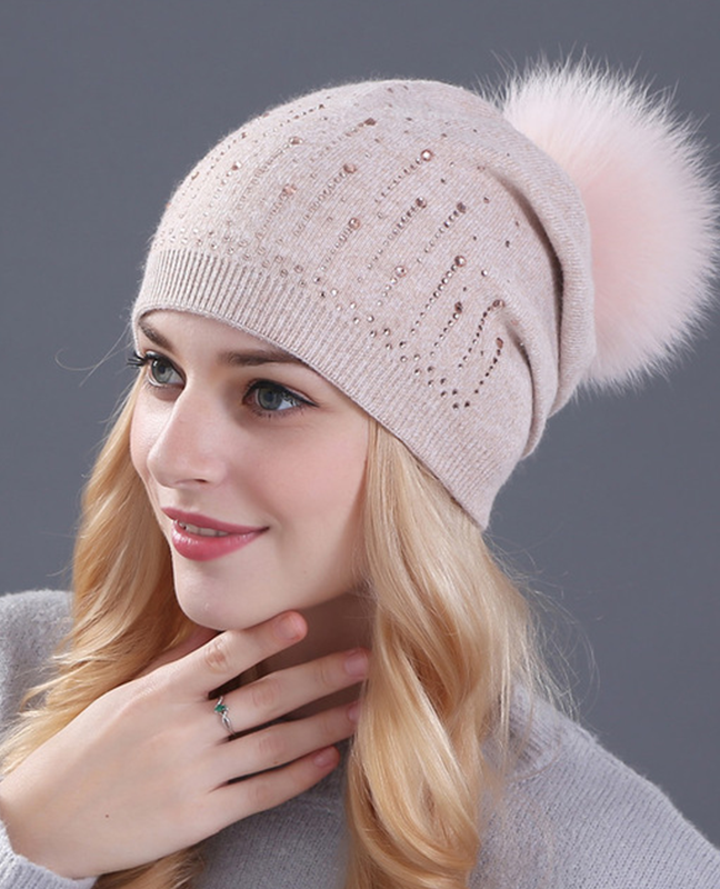 Rabbit fur Winter hat Rabbit fur Winter hat