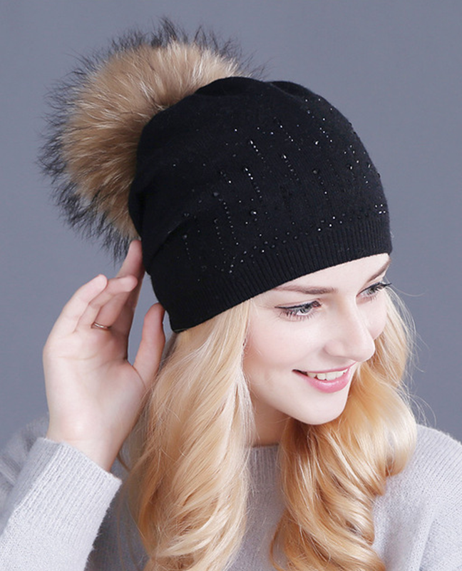 Rabbit fur Winter hat Rabbit fur Winter hat