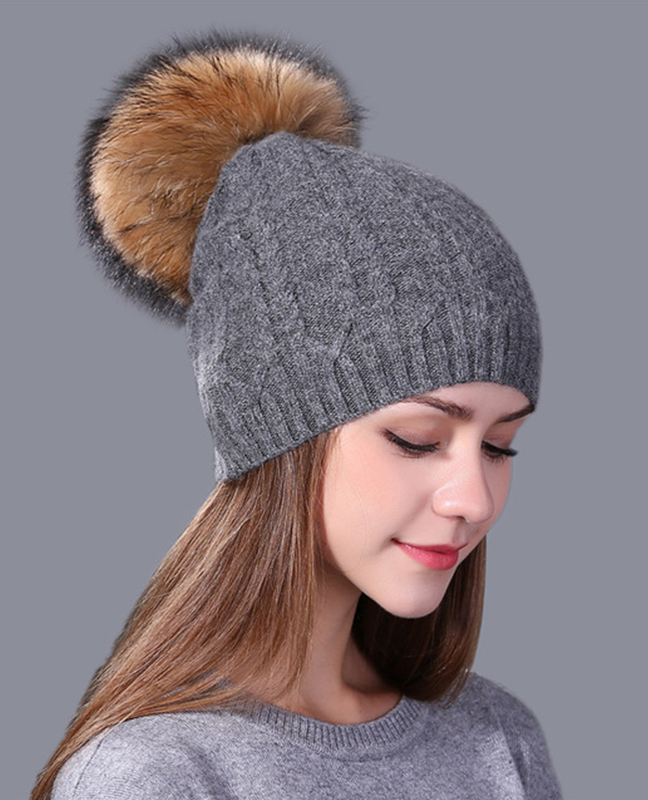 Premium mink fur Beanie Premium mink fur Beanie