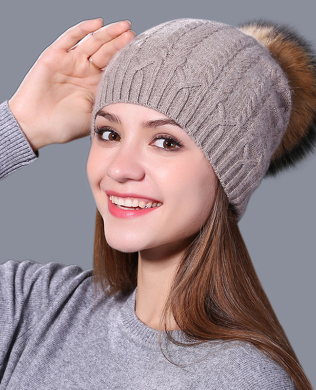 Premium mink fur Beanie Premium mink fur Beanie
