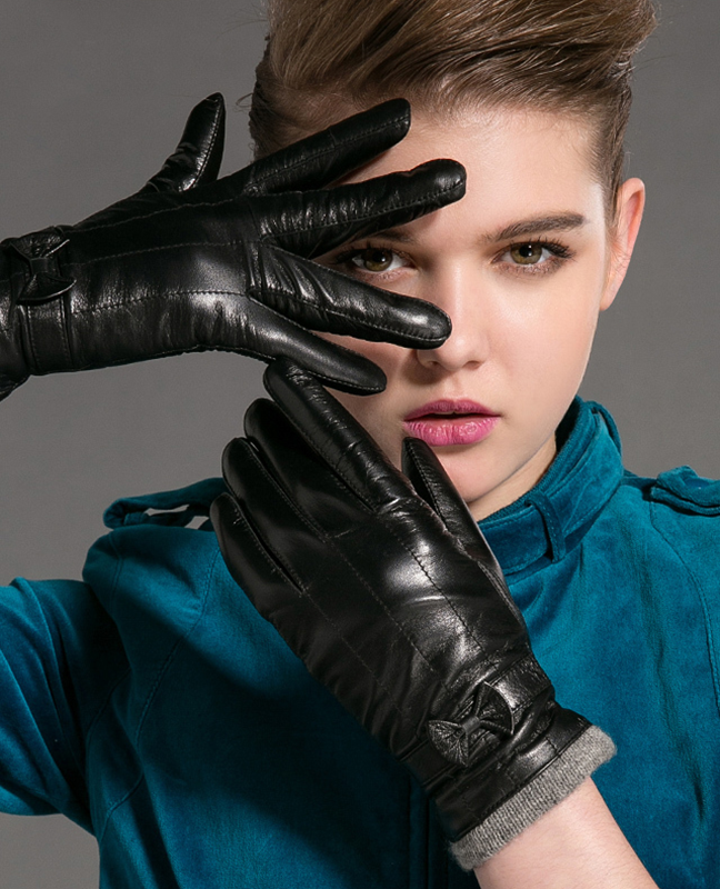 Genuine Leather Wool Glove Genuine Leather Wool Glove