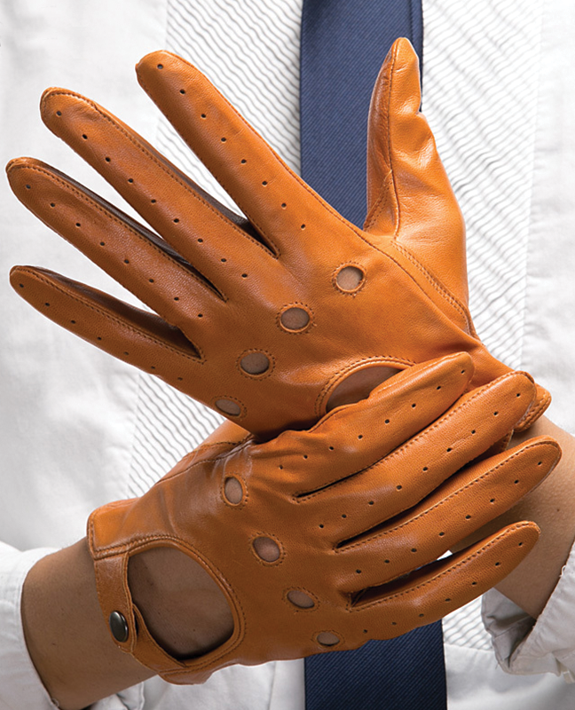 Unlined Brown Goatskin Mitten Unlined Brown Goatskin Mitten