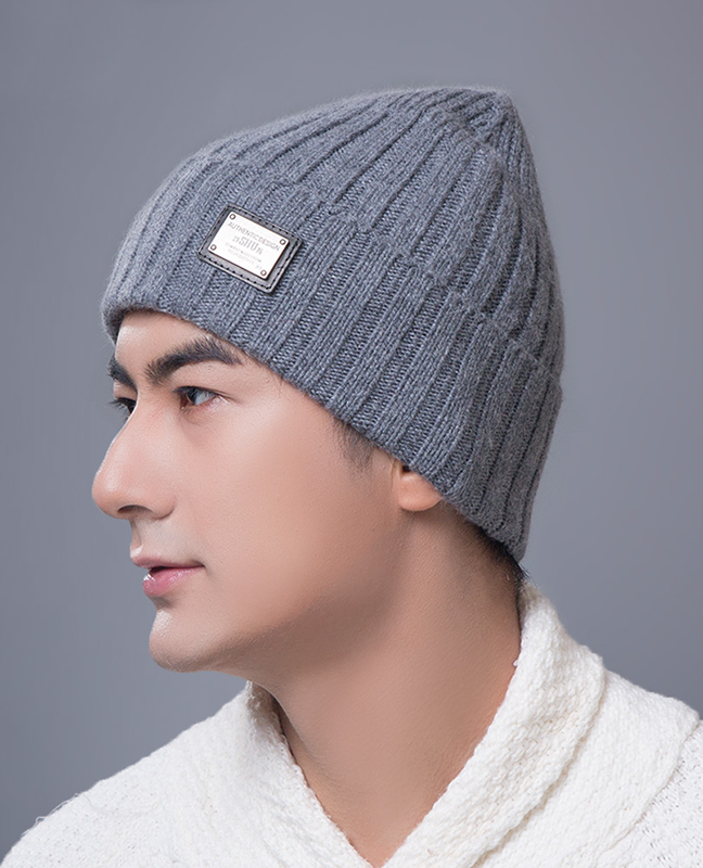 Winter Knitted Cashmere beanie Winter Knitted Cashmere beanie