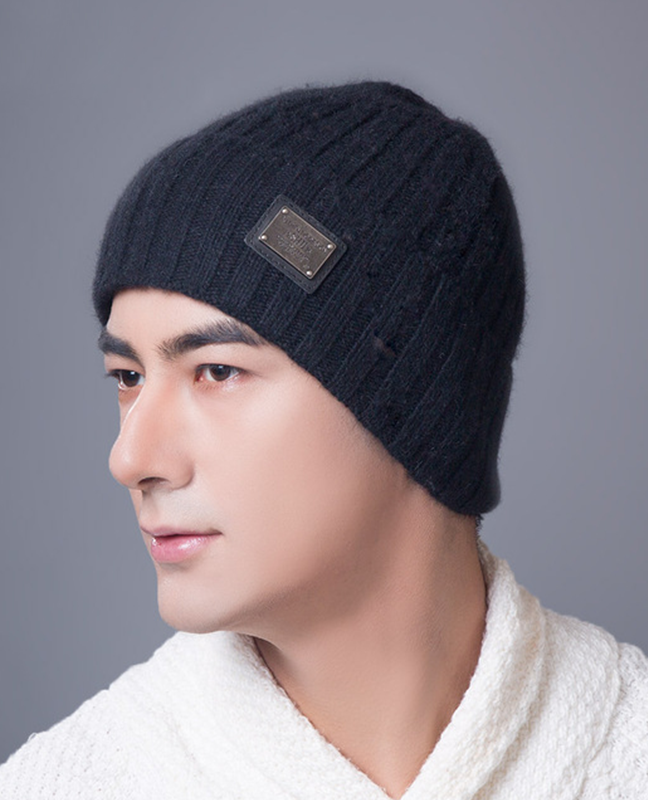 Winter Knitted Cashmere beanie Winter Knitted Cashmere beanie