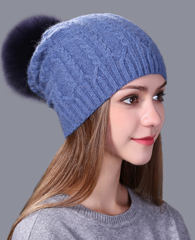 Real fox fur winter hat Real fox fur winter hat