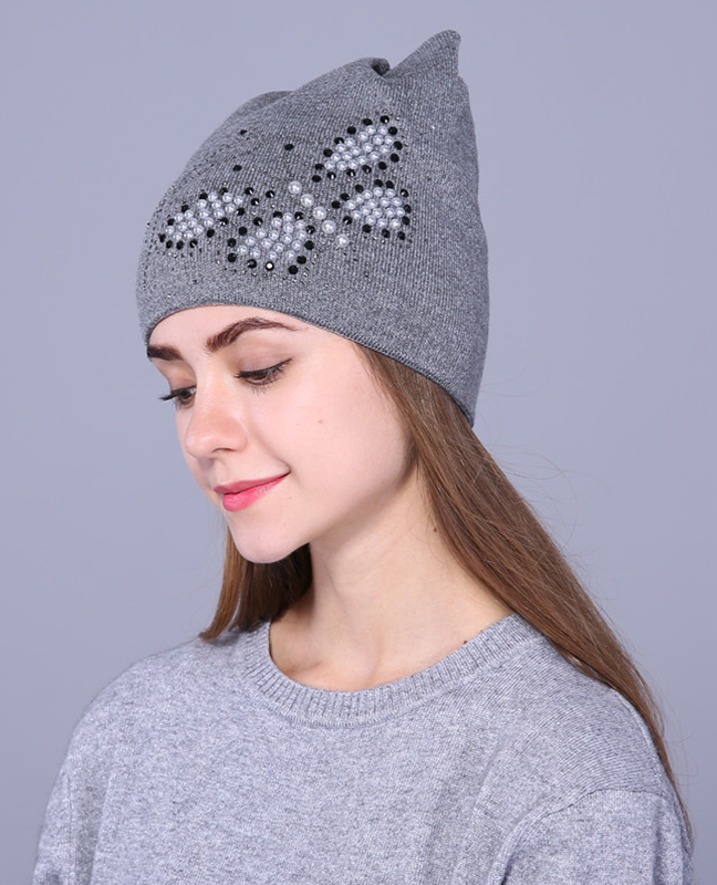 Luxury knitted Butterfly beanie Luxury knitted Butterfly beanie