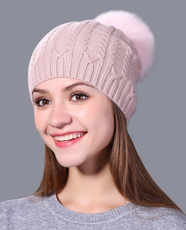 Real fox fur winter hat Real fox fur winter hat