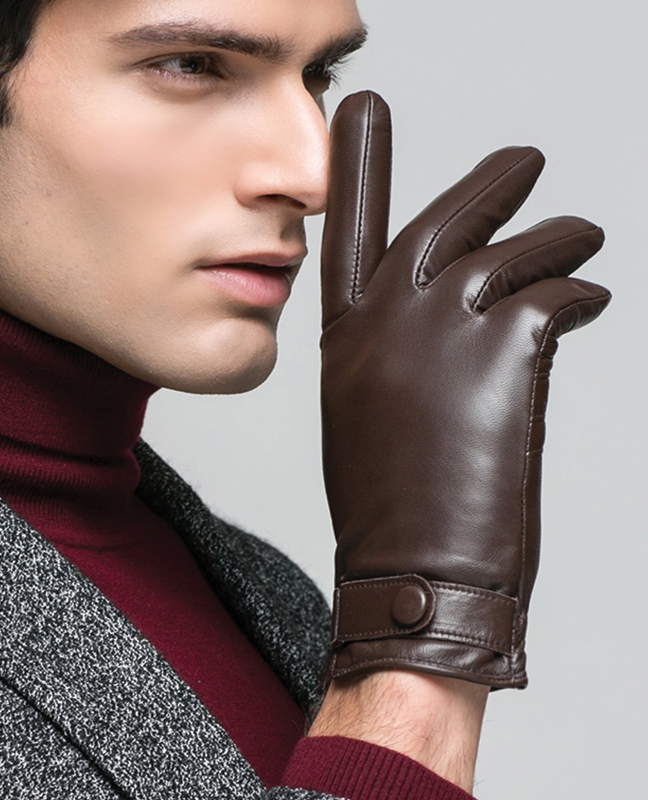 Wrist Buckle Goatskin Glove Wrist Buckle Goatskin Glove