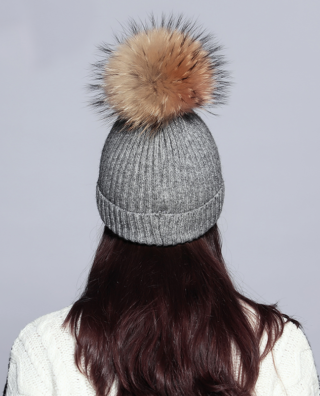 Premium Raccoon Fur Beanie Premium Raccoon Fur Beanie