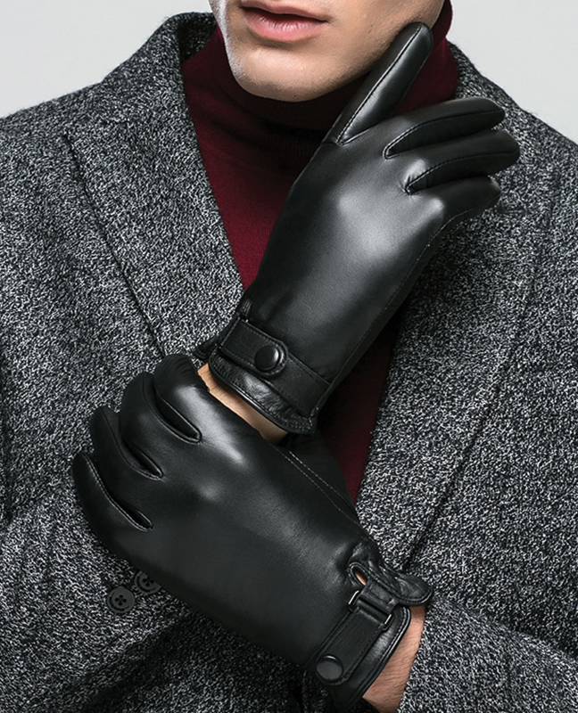 Wrist Buckle Goatskin Glove Wrist Buckle Goatskin Glove