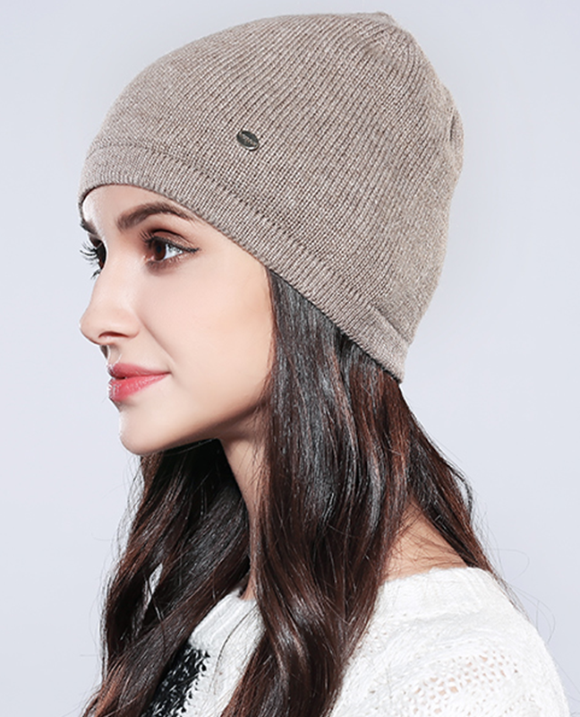 Natural knitted Winter Bonnet Natural knitted Winter Bonnet