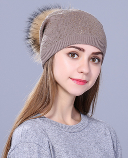 Rhinestone Winter hat