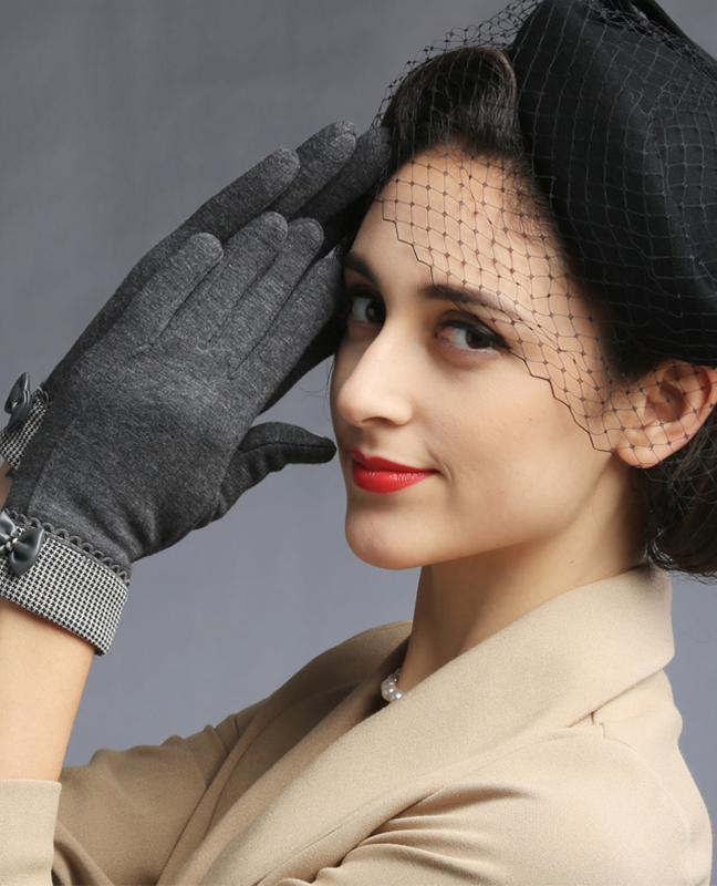 Victoria Bow Knot Winter Glove Victoria Bow Knot Winter Glove