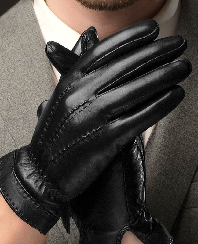 Trendy Genuine Leather Gloves Trendy Genuine Leather Gloves