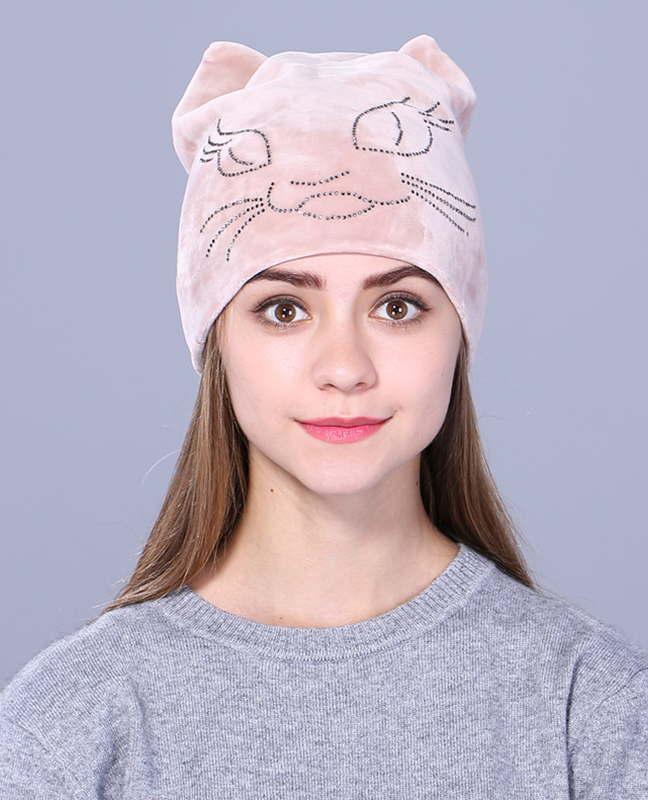 Flannelette cute beanie Flannelette cute beanie