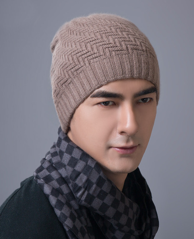 Knit Double warm Bonnet Knit Double warm Bonnet