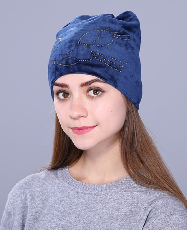 Flannelette cute beanie Flannelette cute beanie