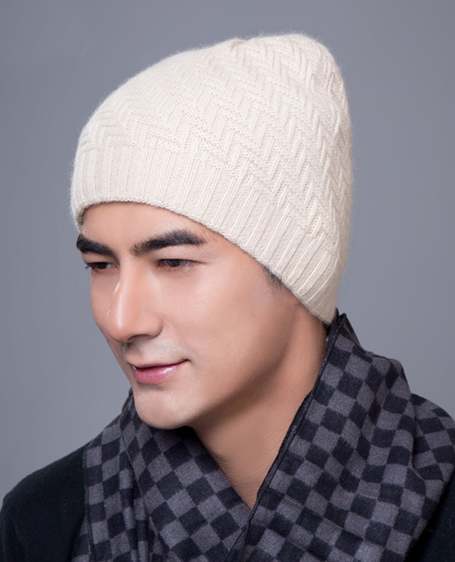 Knit Double warm Bonnet Knit Double warm Bonnet