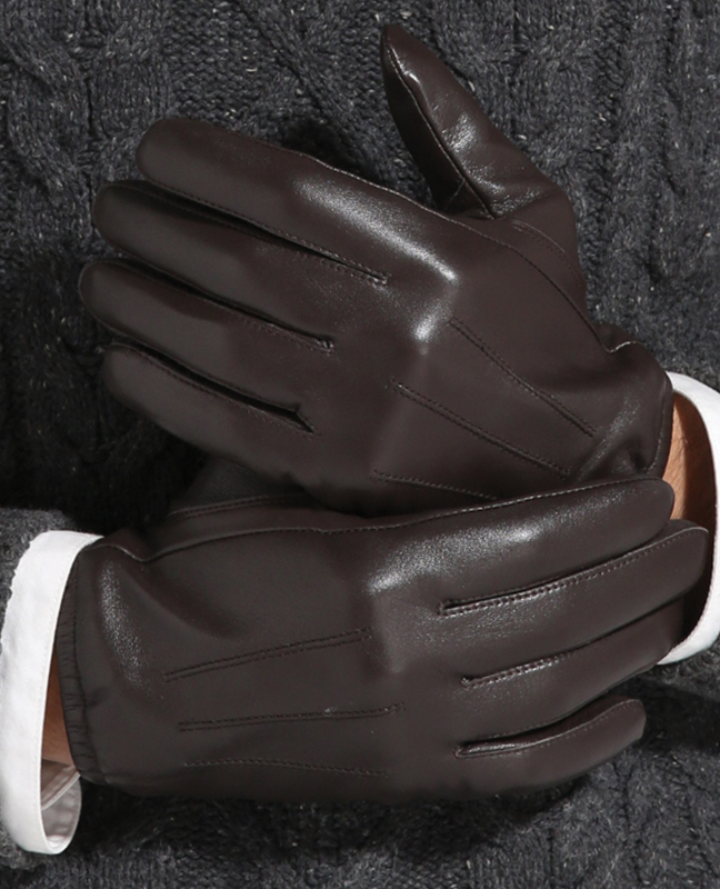 Goatskin Black Leather Glove Goatskin Black Leather Glove