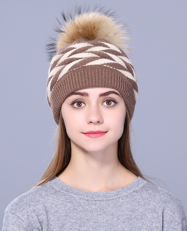 Double-deck Rabbit fur winter hat Double-deck Rabbit fur winter hat