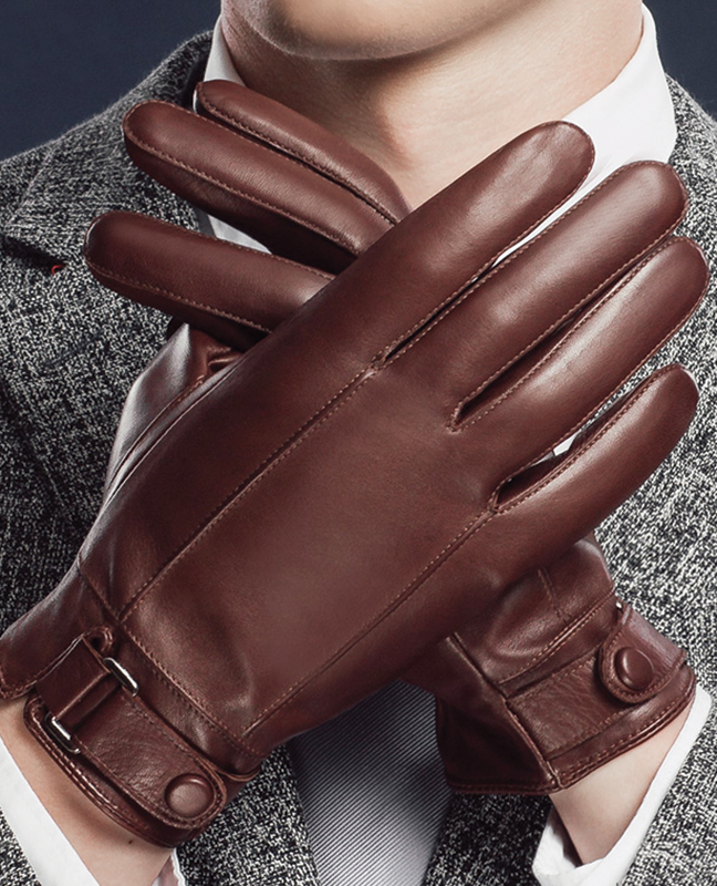 Stylish Genuine Leather Men Glove Stylish Genuine Leather Men Glove