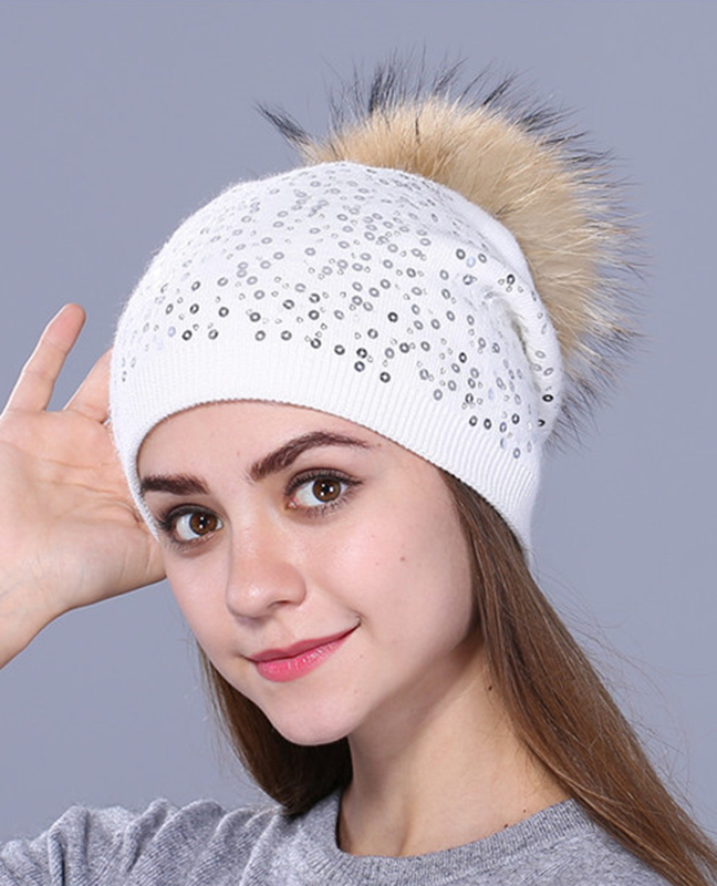 Shinning wool Beanie Shinning wool Beanie