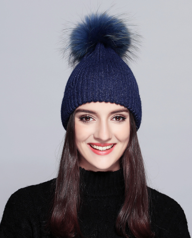 Premium Raccoon Fur Beanie Premium Raccoon Fur Beanie