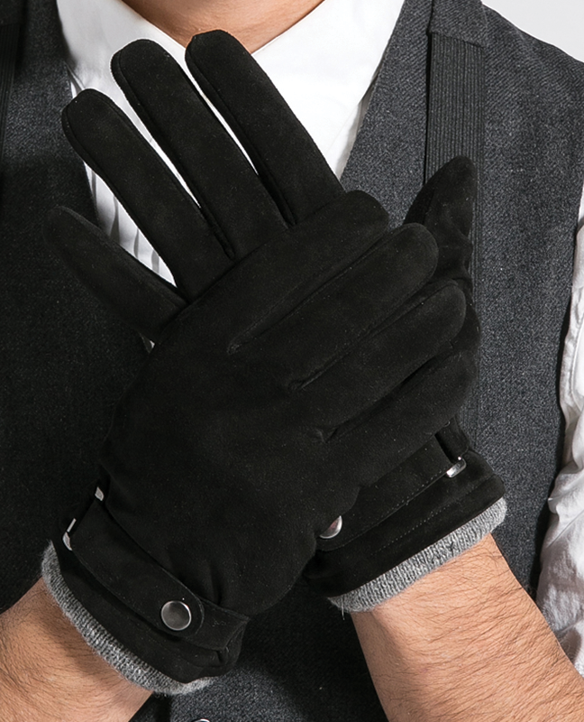 Men Bikers Genuine Leather Glove Men Bikers Genuine Leather Glove