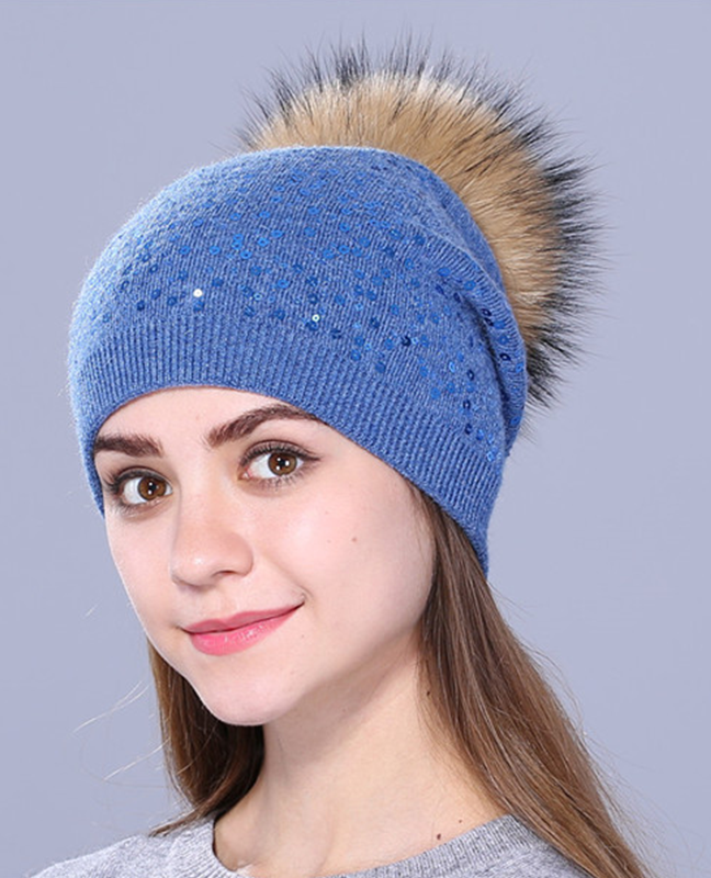 Shinning wool Beanie Shinning wool Beanie