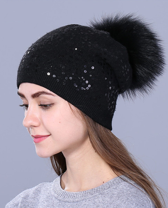 Shinning wool Beanie Shinning wool Beanie