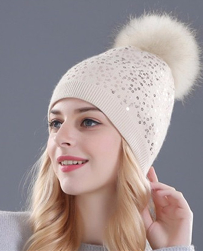 Shinning wool Beanie Shinning wool Beanie