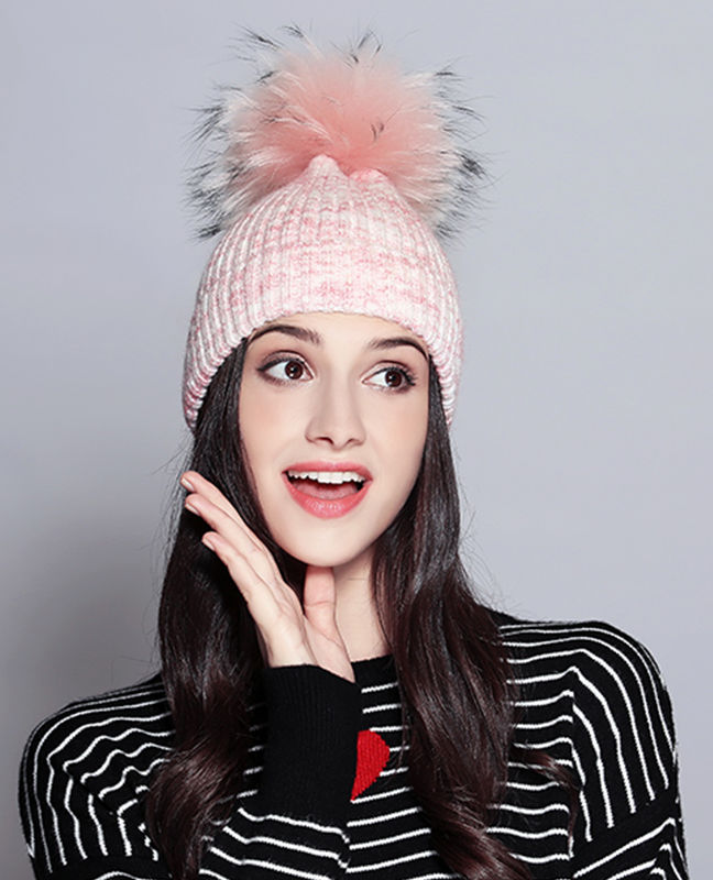 Premium Raccoon Fur Beanie Premium Raccoon Fur Beanie