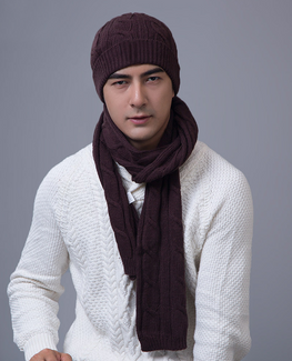 Exotic Unisex Hat Scarf Set