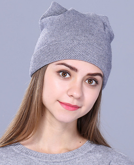 Cute kitty Knitted beanie