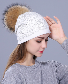 Rhinestone Winter hat